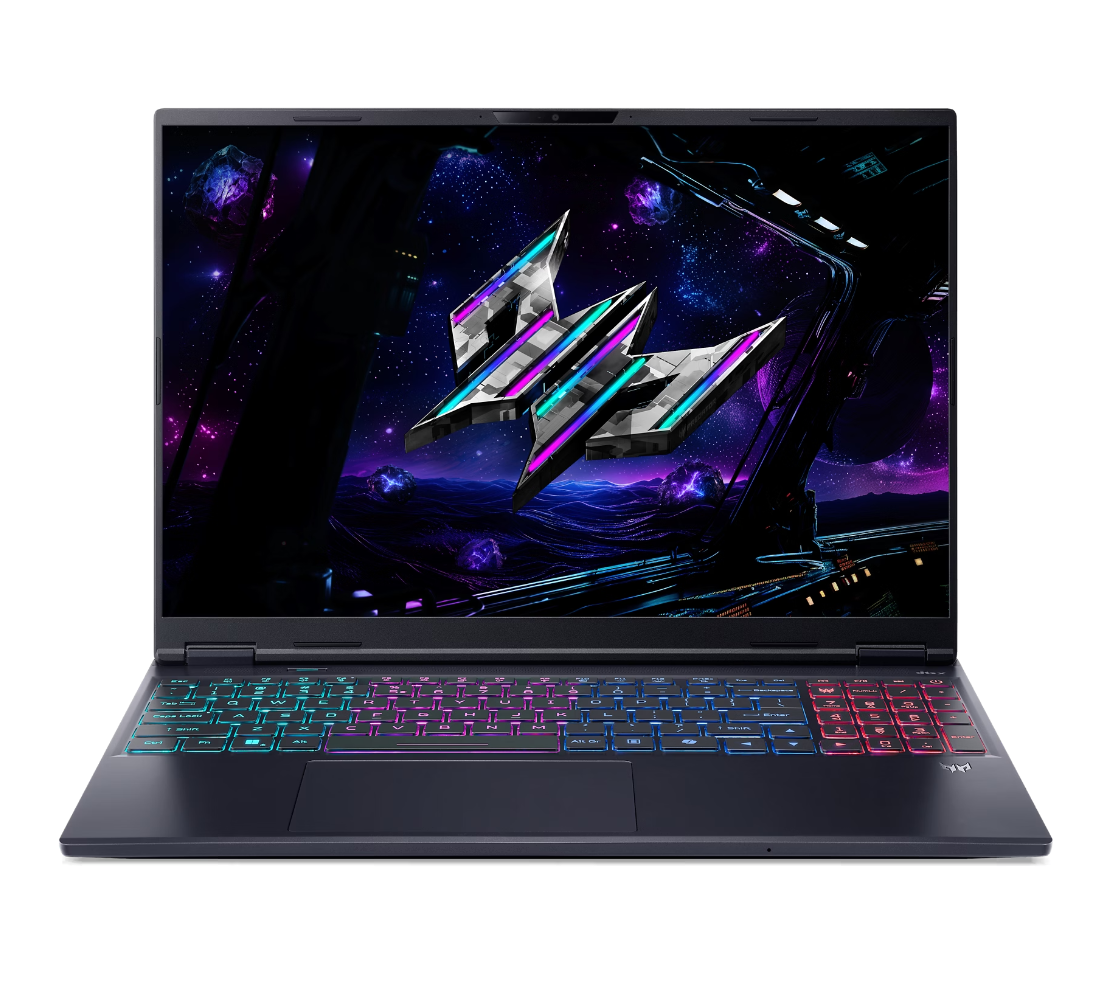 ACER PREDATOR HELIOS NEO SLIM 16S AI PHN16S-71-9269 INTEL CORE ULTRA 9 275HX 32GB DDR5 MEM 1TB SSD RTX 5070 8GB VRAM 16"OLED 240HZ WIN11 ABYSSAL BLACK