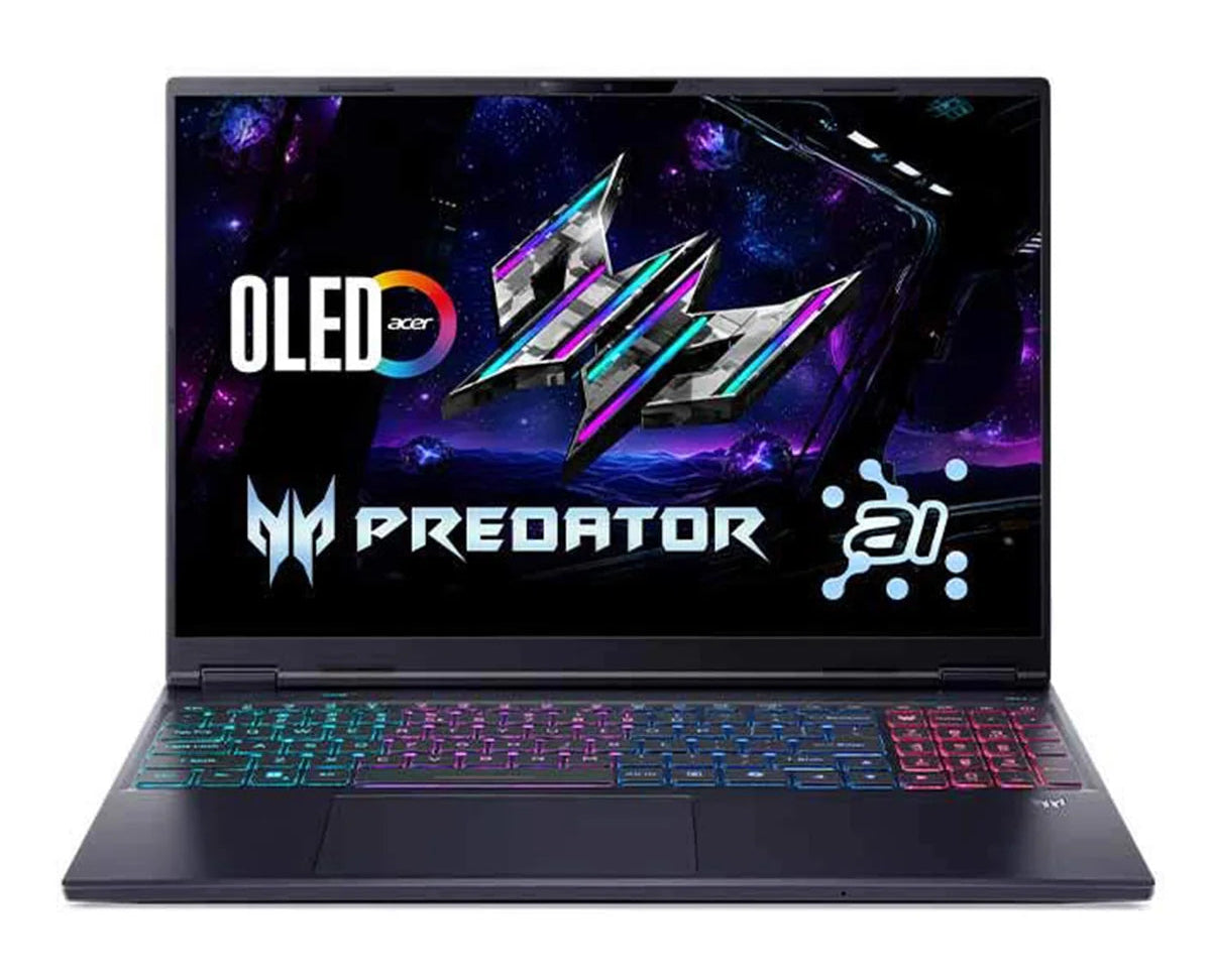 ACER PREDATOR HELIOS NEO 16S AI PHN16S-71-57XQ LAPTOP INTEL CORE ULTRA 5 235HX 16GB DDR5 MEM 512GB SSD RTX 5050 8GB VRAM 16" OLED 240HZ WIN11 HOME OFFICE HOME 2024
