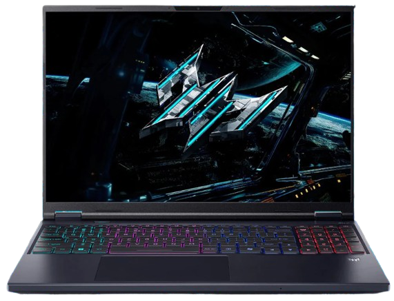 ACER PREDATOR HELIOS NEO 16 AI PHN16-73-93Y5 LAPTOP INTEL CORE ULTRA 9 275HX 32GB DDR5 MEM 1TB SSD RTX 5070TI 12GB VRAM 16" WQXGA 240HZ WIN 11 HOME ABYSSAL BLACK OFFICE HOME 2024