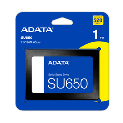 ADATA 1TB SU650 ASU650SS-1TT-R SOLID STATE DRIVE SATA  2.5