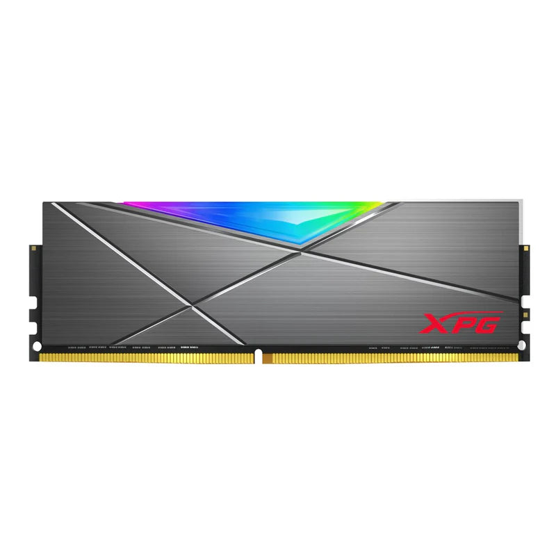 ADATA XPG 16GB PC3600 SPECTRIX D50 RGB TUNGSTEN GRAY AX4U360016G18I-ST50 DDR4 DIMM MEMORY