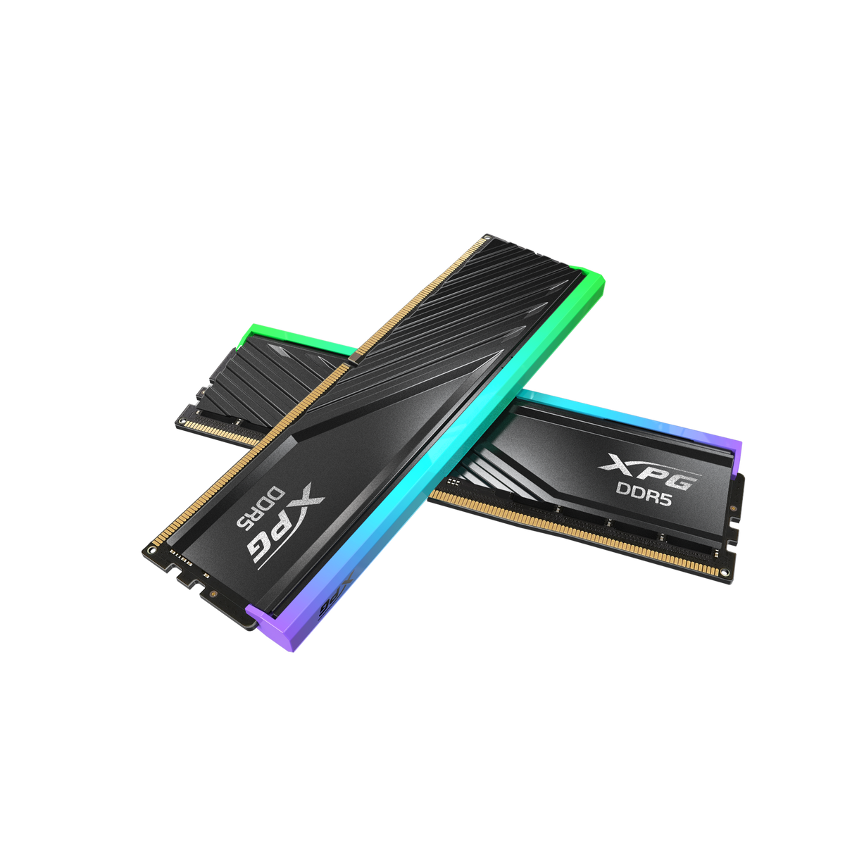 ADATA XPG 32GB (2X16GB) 6000MHZ RGB LANCER BLADE BLACK AX5U6000C3616G-DTLABRBK DDR5 DIMM MEMORY