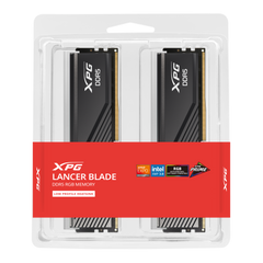 ADATA XPG 32GB (2X16GB) 6000MHZ RGB LANCER BLADE BLACK AX5U6000C3616G-DTLABRBK DDR5 DIMM MEMORY