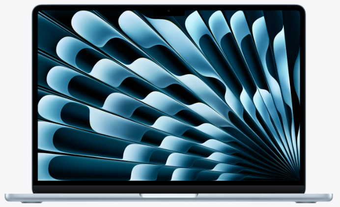 APPLE MACBOOK AIR 13.6" M5 10CORE CPU 10CORE GPU 16GB MEM 1TB SSD SKY BLUE MDHJ4PP!