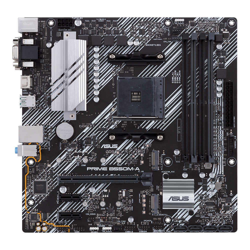 ASUS PRIME B550M-A AM4 AMD MOTHERBOARD