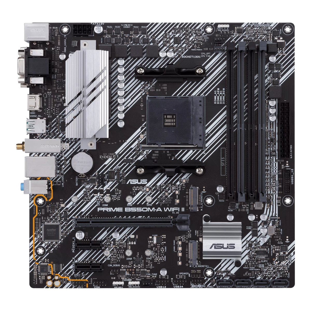 ASUS PRIME B550M-A WIFI II AM4 AMD MOTHERBOARD