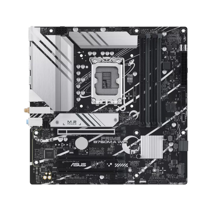 ASUS PRIME B760M-A WIFI (DDR5) LGA 1700 INTEL MOTHERBOARD