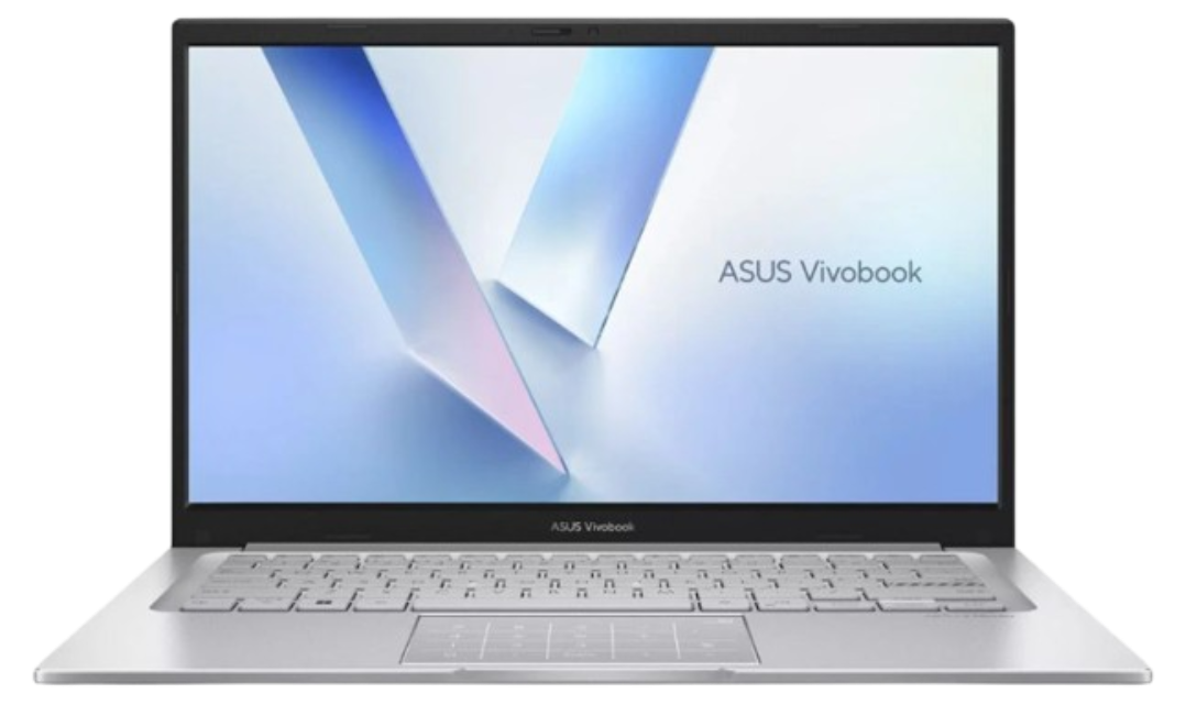 ASUS VIVOBOOK X1404VA-EB2264WSM LAPTOP INTEL CORE 3 100U 8GB DDR5 MEM 512GB SSD 14.0" FHD IPS WIN11 HOME COOL SILVER OFFICE HOME 2024