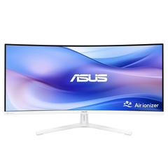 ASUS VU34WCIP-W 34" WQHD (3440*1440) VA FRAMELESS 100HZ CURVED WHITE MONITOR