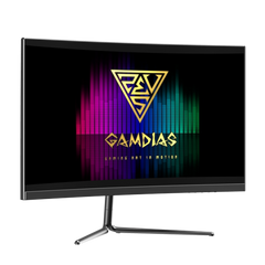 GAMDIAS ATLAS HD27H II 27" VA 300HZ FHD CURVED GAMING MONITOR