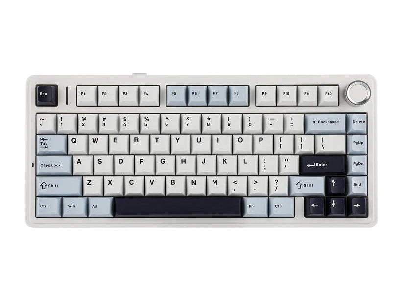 AULA F75 75% WIRELESS MECHANICAL BLUE,WHITE,PURPLE RGB GAMING KEYBOARD