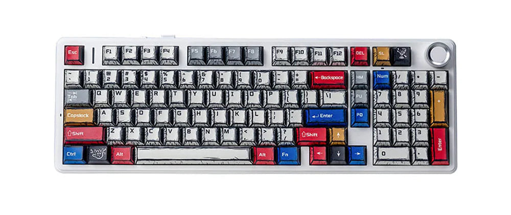 AULA F99 PRO WIRELESS MECHANICAL COMICS-STAR VECTOR SWITCH GAMING KEYBOARD
