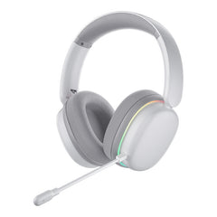 AULA G7PRO WHITE TRI-MODE (WIRED,2.4G,BT) GAMING WIRELESS HEADSET