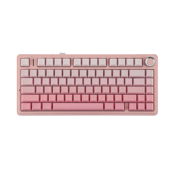 AULA F75 WIRELESS MECHANICAL PINK GRADIENT,DREAM SAKURA GAMING KEYBOARD