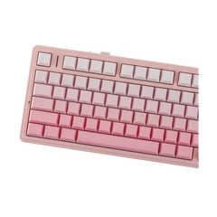 AULA F75 WIRELESS MECHANICAL PINK GRADIENT,DREAM SAKURA GAMING KEYBOARD