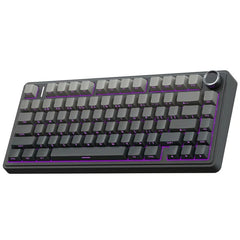 AULA F75 PRO WIRELESS MECHANICAL BLACK,GRADIENT GREY REAPER SWITCH GAMING KEYBOARD
