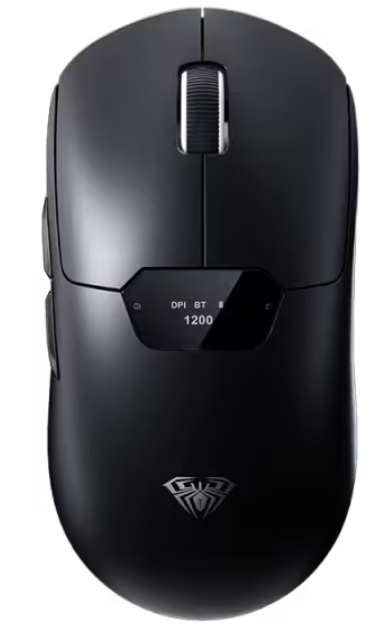 AULA WIND SC390 BLACK TRI-MODE WIRELESS GAMING MOUSE