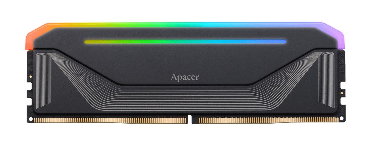 APACER NOX 16GB 6000 AH5U16G60C622NBAA-1 RGB DDR5 DIMM MEMORY