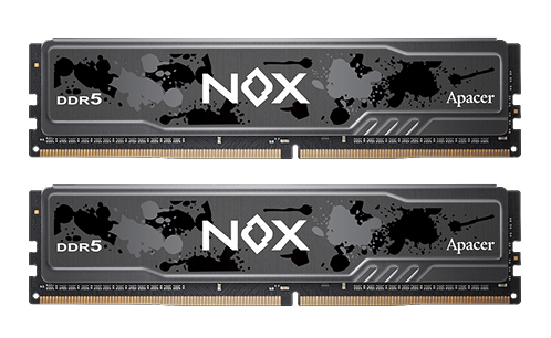 APACER NOX 32GB (2X16GB) 5200 AH5U32G52C522MBAA-2 NON-RGB DDR5 DIMM MEMORY