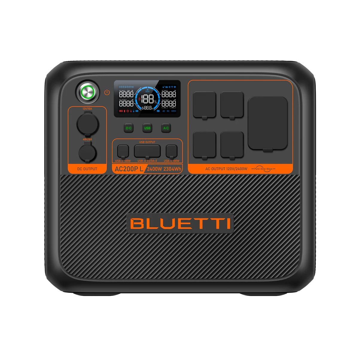 BLUETTI AC200PL 2400W PORTABLE POWER STATION