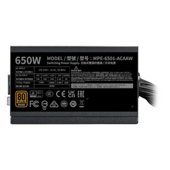COOLER MASTER 650W V3 80PLUS BRONZE MPE-6501-ACABW-3BUS POWER SUPPLY