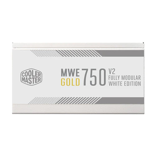 COOLER MASTER 750WATTS MWE 80PLUS GOLD V2 FULL MODULAR WHITE MPE-7501-AFAAG-3EGU2 POWER SUPPLY