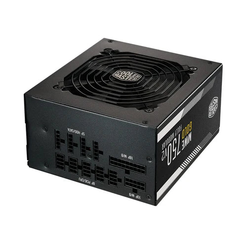 COOLER MASTER 750WATTS MWE GOLD V2 FULL MODULAR MPE-7501-AFAAG-3EU2 BLACK POWER SUPPLY