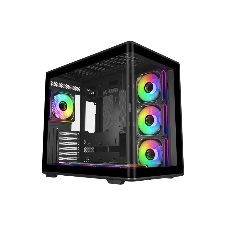 COOLER MASTER ELITE 600 BLACK 7*ARGB FANS E600-KGNN-S02 PC CASE