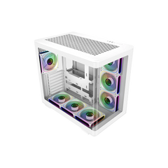 COOLER MASTER ELITE 600 WHITE 7* ARGB FANS E600-WGNN-S02 PC CASE