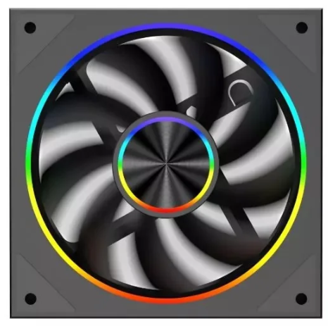 COOLMAN DRIFT FURY CM-06SF ARGB FORWARD BLACK CASE FAN