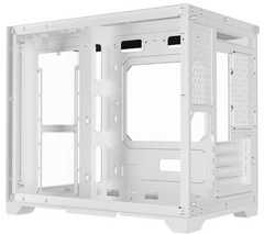 COOLMAN SPECTRA WHITE WITH LCD SCREEN MATX PC CASE