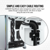 CORSAIR 4000D TEMPERED GLASS WHITE PC CASE