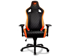 COUGAR ARMOR S BLACK/ORANGE GAMING CHAIR