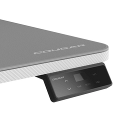 COUGAR E-STAR 120 ELECTRIC 1200X600X15MM WHITE COMPUTER TABLE