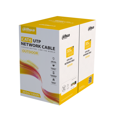 DAHUA 305M OUTDOOR CAT6 UTP CABLE