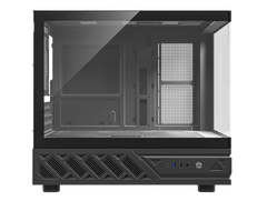 DARKFLASH DS950MV BLACK WITH 6" IPS DISPLAY MATX PC CASE
