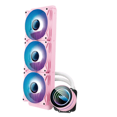 DARKFLASH TWISTER DX360 ARGB PINK AIO LIQUID COOLING CPU COOLER