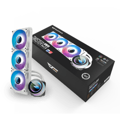 DARKFLASH TWISTER DX360 ARGB WHITE AIO LIQUID COOLING CPU COOLER