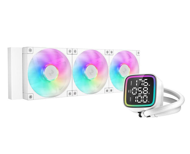 DEEPCOOL LD360 WHITE 360MM R-LD360-WHDMMN-G-1 LIQUID COOLING CPU COOLER