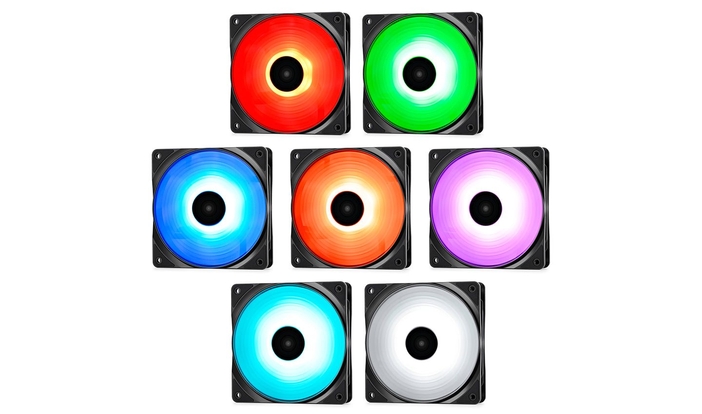 Fanbox Deep DEEP COOL RF120M RGB DP-FRGB-RF120-SC-M CASE FAN KIT – MF Computer ...