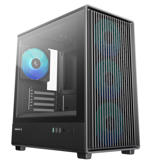 DEEPCOOL CC350 4F BLACK R-CC350BKANA4-G MATX PC CASE