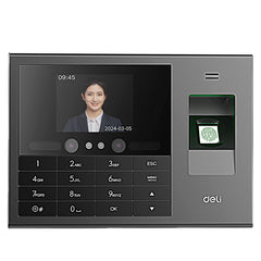 DELI ES172 FINGERPRINT 1000USERS FACE RECONITION 1000USERS PALM VEIN 1000USERS BIOMETRIC