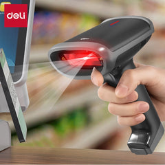 DELI ES226W HANDHELD 1D/2D WIRELESS BARCODE SCANNER