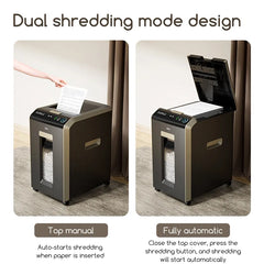DELI ET089 32L 4X12MM CROSSCUT 12SHEETS 30MIN PAPER SHREDDER