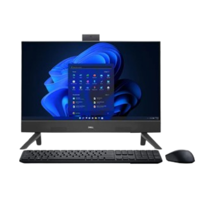 DELL EC24250 AIO DESKTOP CORE I5-1334U 8GB DDR5 MEM 512GB SSD 23.8" FHD TILT CAMERA WIN11 DARK SHADOW GRAY OFFICE H&S 2024 WITH KEYBOARD AND MOUSE