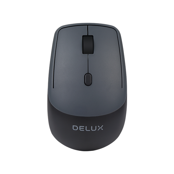 DELUX M330 BLACK WIRLESS MOUSE