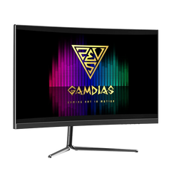 GAMDIAS ATLAS HD27H 27" VA 240HZ FHD CURVED GAMING MONITOR