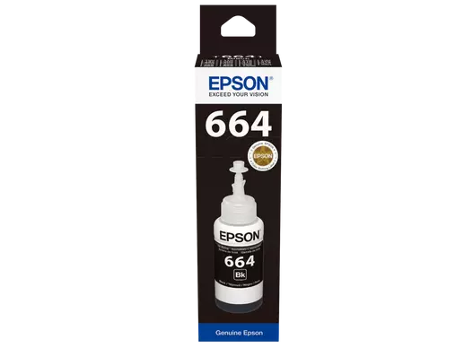 EPSON T6641 BLACK 70ML INK BOTTLE