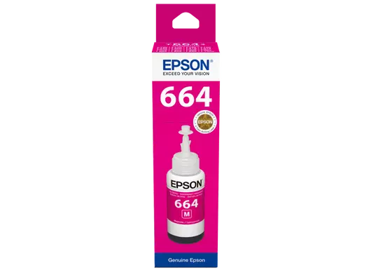 EPSON T6643 MAGENTA 70ML INK BOTTLE