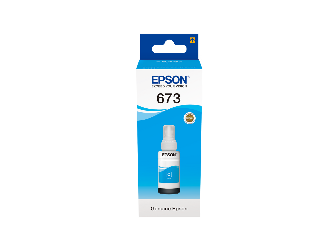 EPSON T6732 CYAN 70ML C13T673200 INK BOTTLE